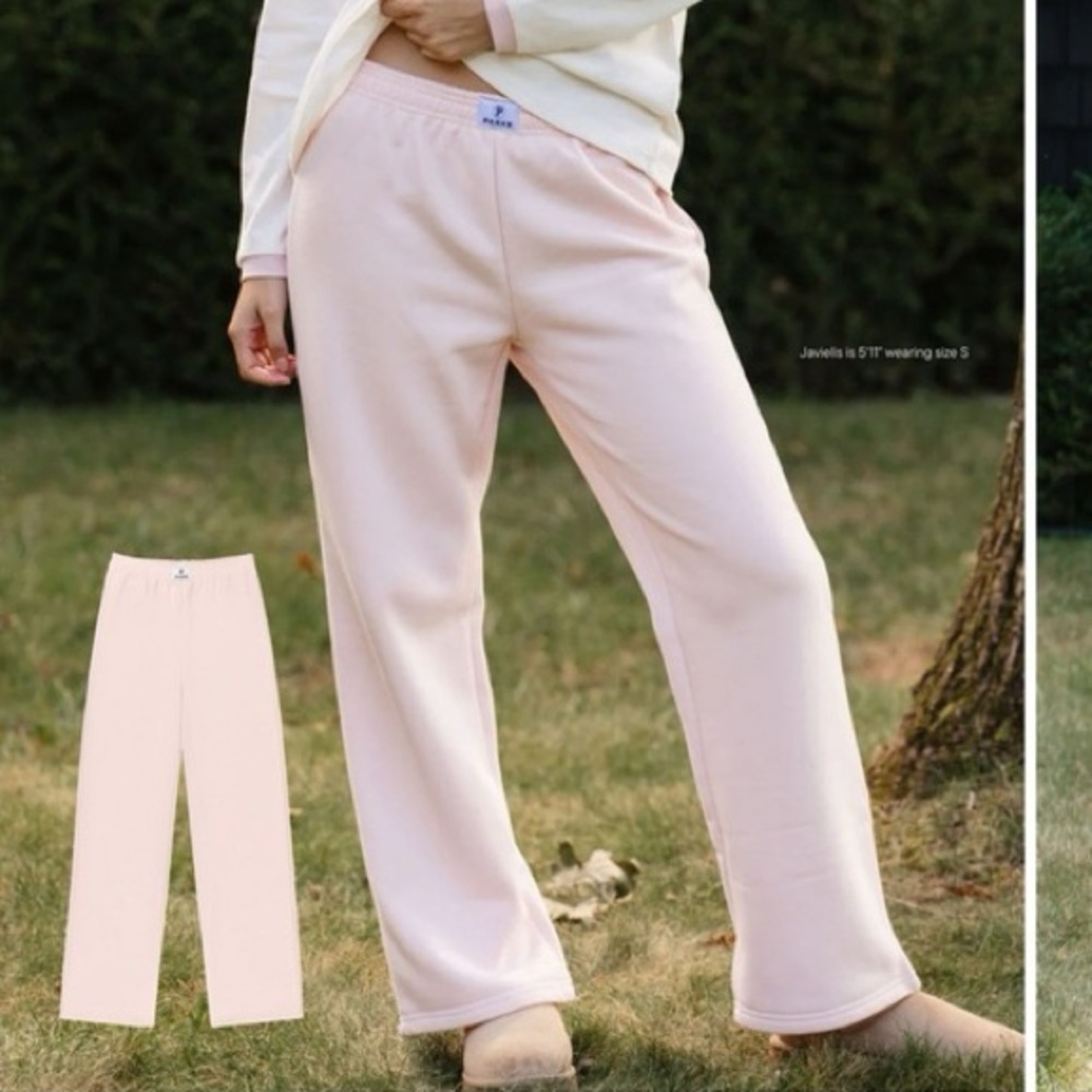 New PARKE Heritage Collection Boxer Sweatpants in Rose Pink